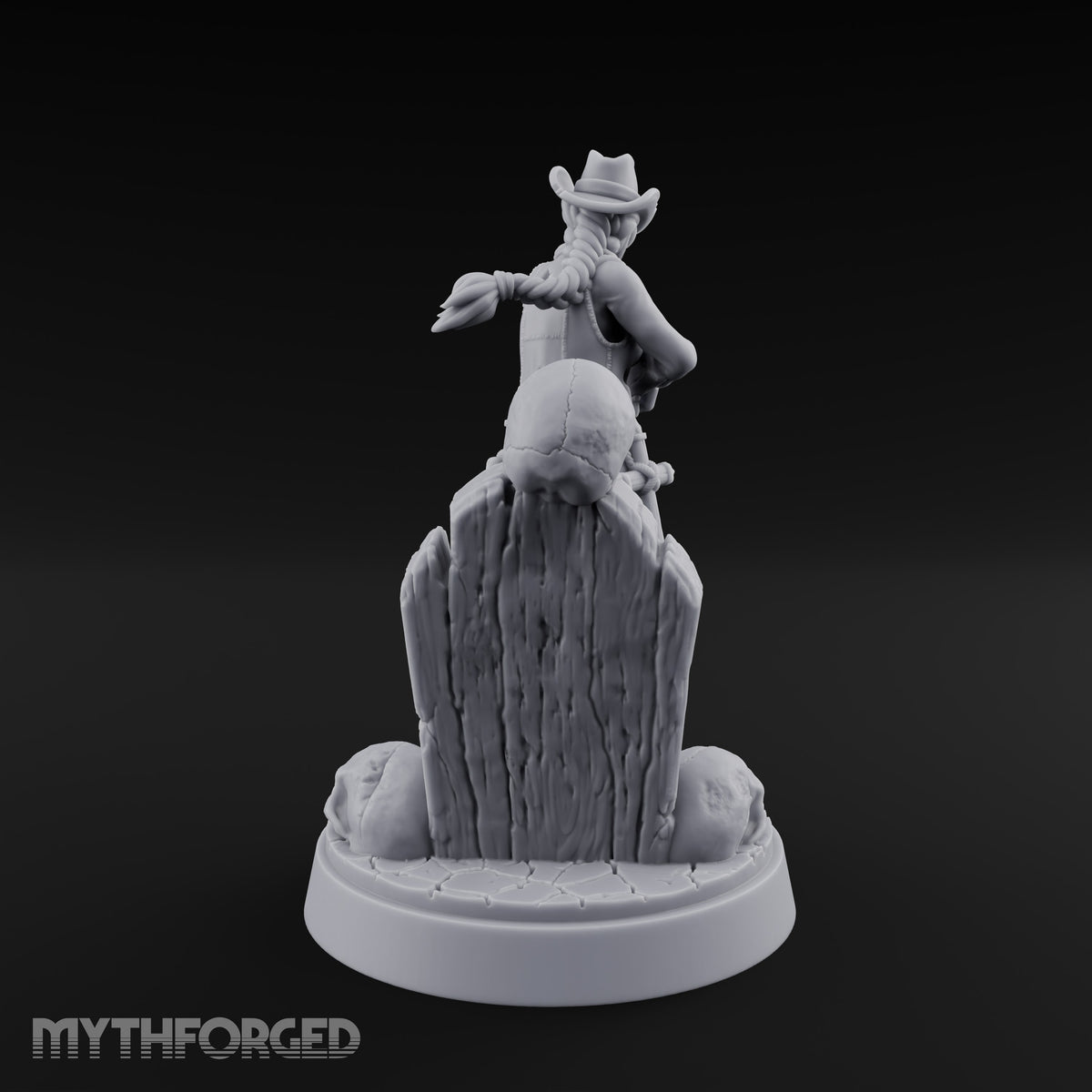 Keeping the Peace Masked Deputy B Miniature for Dungeons and Dragons, Pathfinder or other TTRPGs