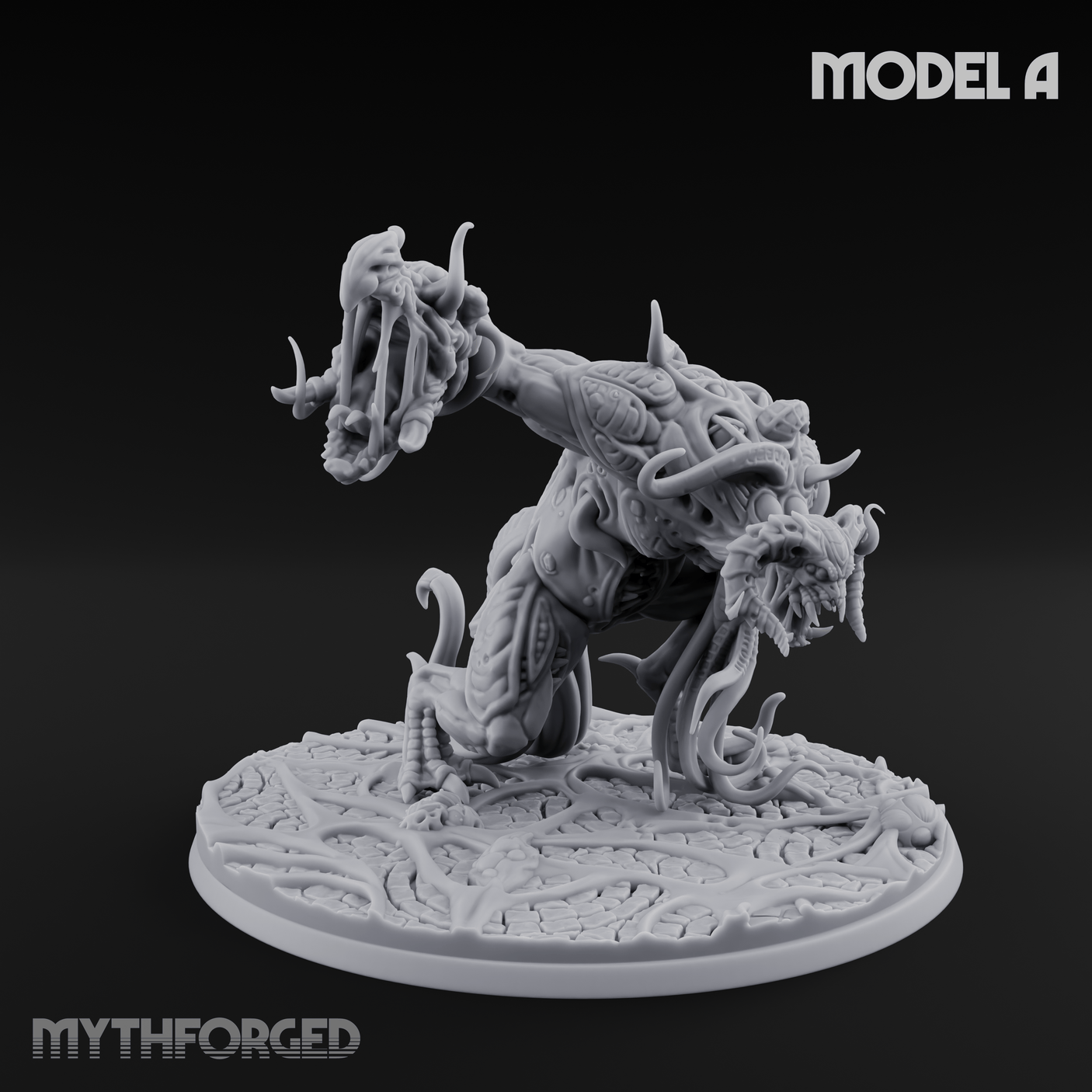Tentacles Writhing Star Spawn Despoilers Miniature for Dungeons and Dragons, Pathfinder or other TTRPGs