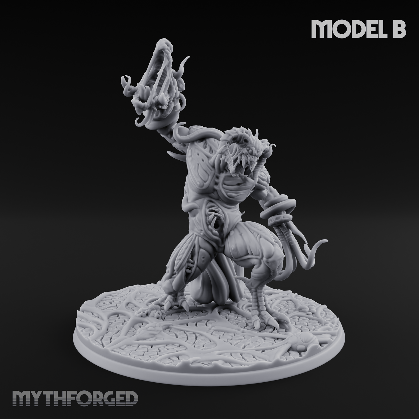 Tentacles Writhing Star Spawn Despoilers Miniature for Dungeons and Dragons, Pathfinder or other TTRPGs