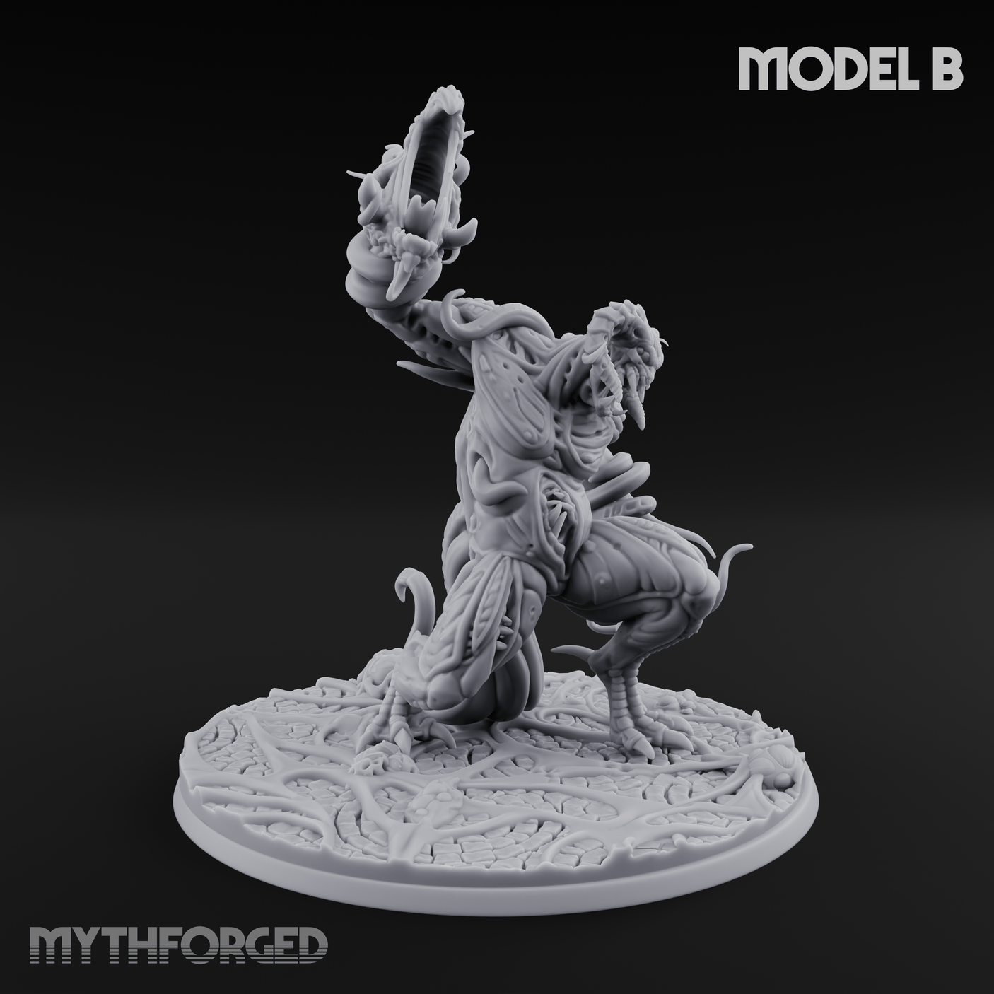 Tentacles Writhing Star Spawn Despoilers Miniature for Dungeons and Dragons, Pathfinder or other TTRPGs