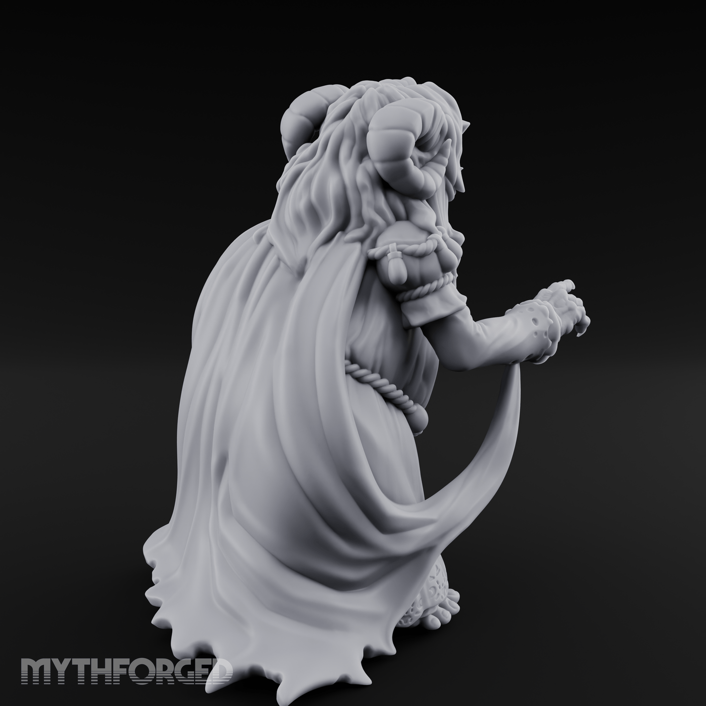 Spell Channeling Swamp Hag Miniature for Dungeons and Dragons, Pathfinder or other TTRPGs