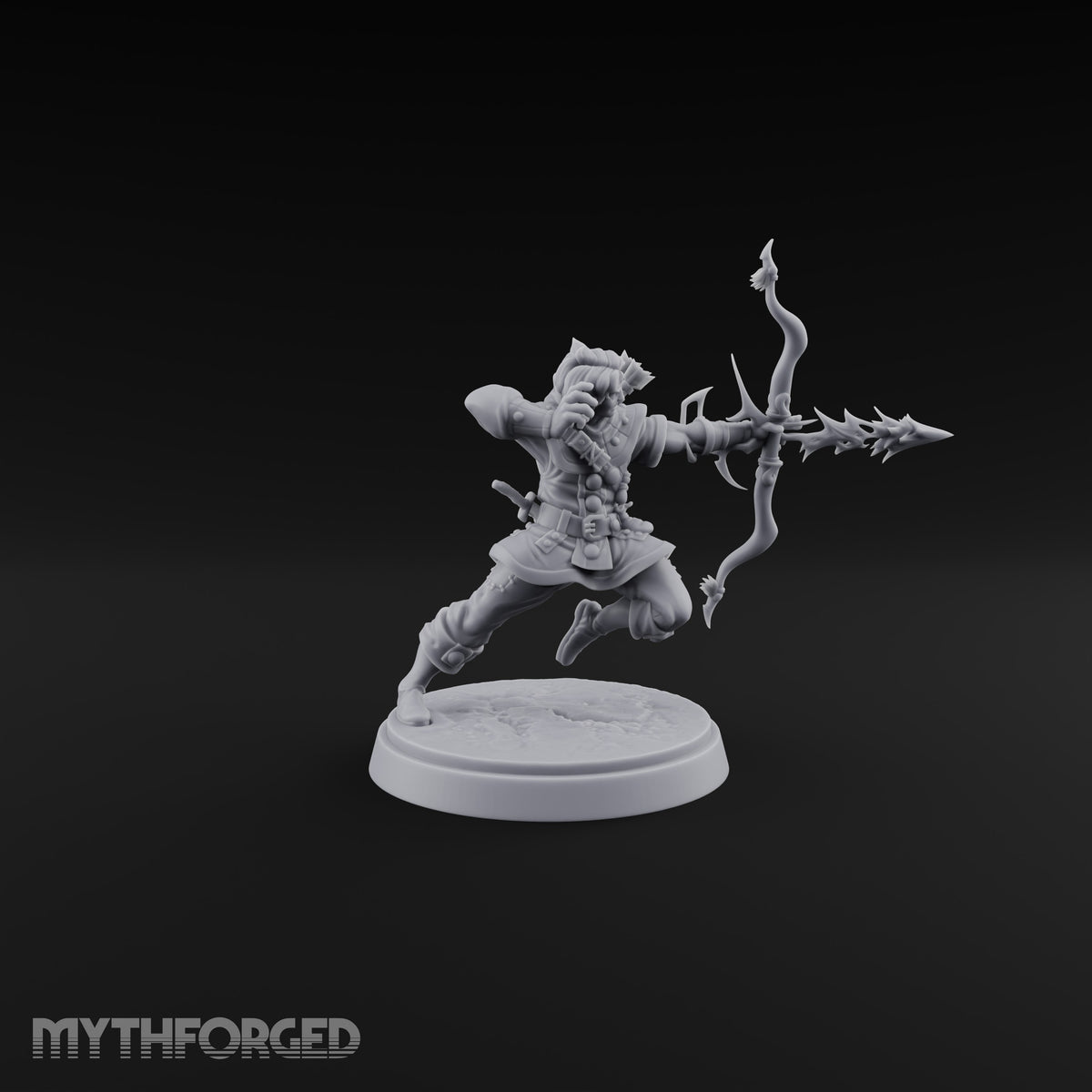 Leaps First, Looses Second Elf Archer Ranger
