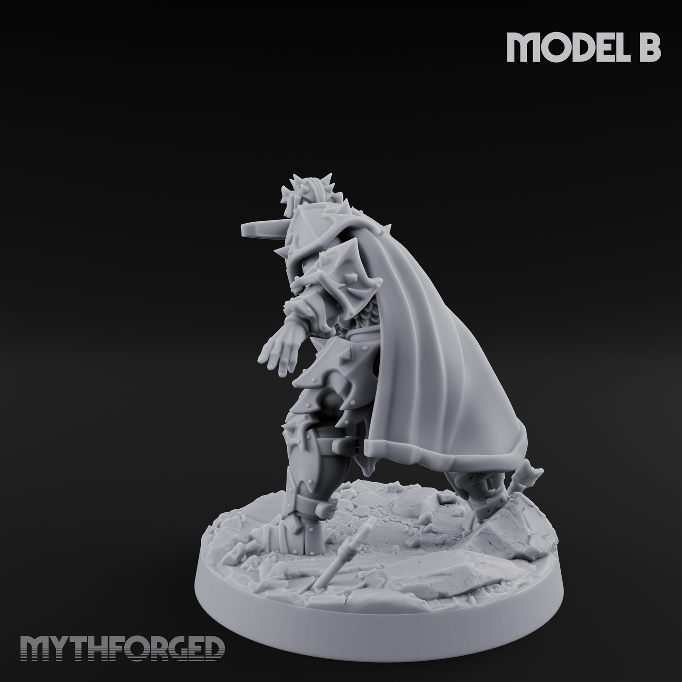 Cannon Crowned Sentinels B Miniature for Dungeons and Dragons, Pathfinder or other TTRPGs