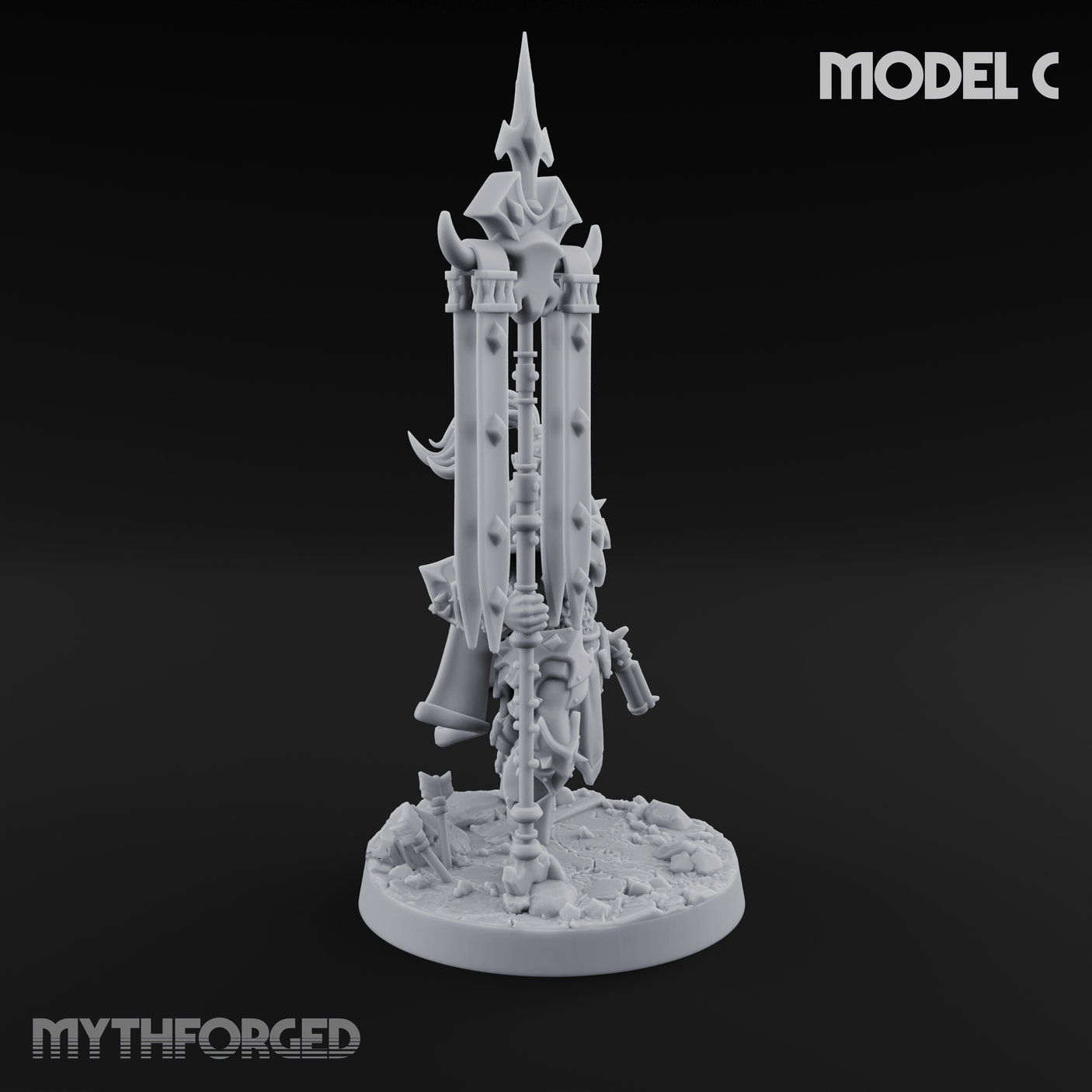 Cannon Crowned Sentinels C Miniature for Dungeons and Dragons, Pathfinder or other TTRPGs
