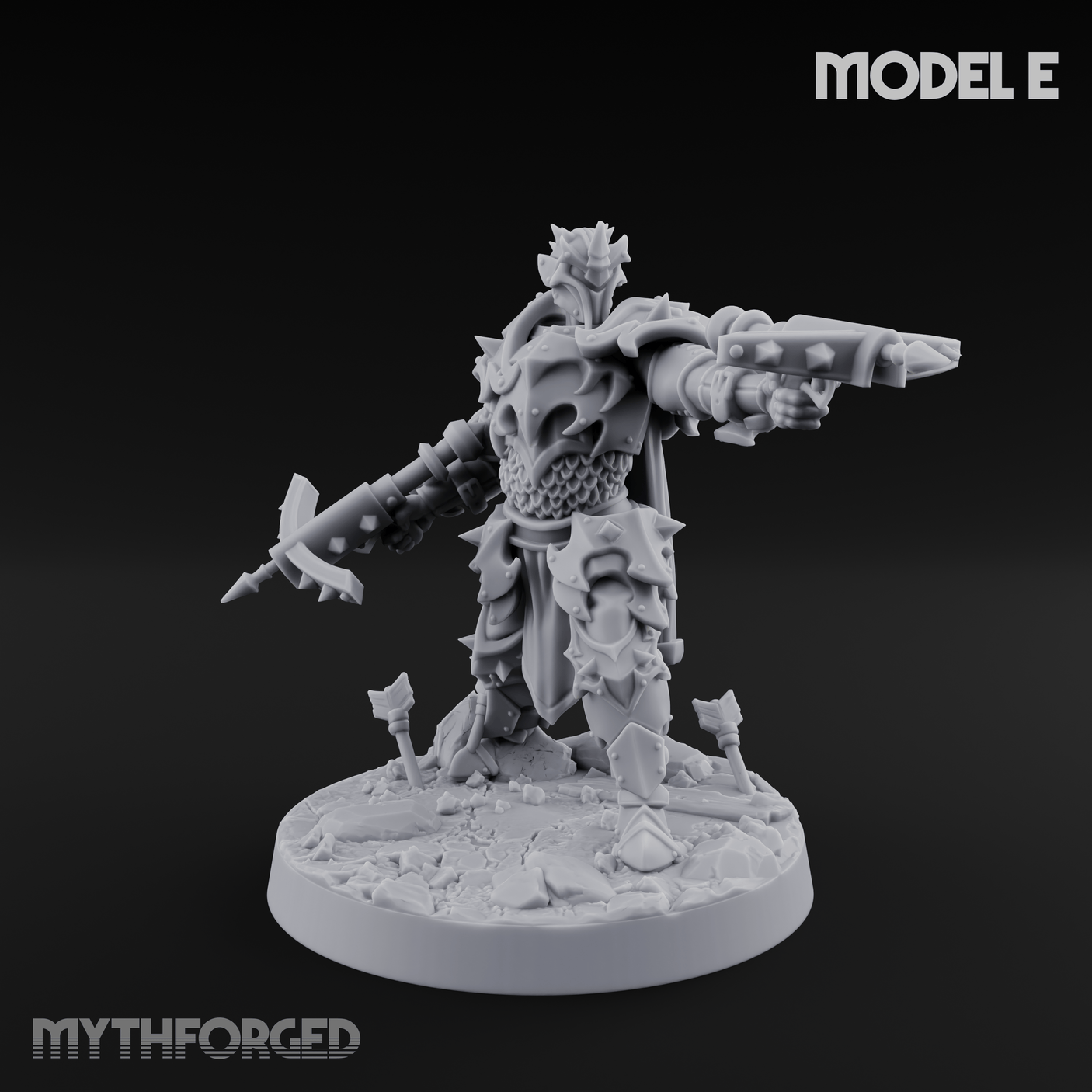 Cannon Crowned Sentinels E Miniature for Dungeons and Dragons, Pathfinder or other TTRPGs