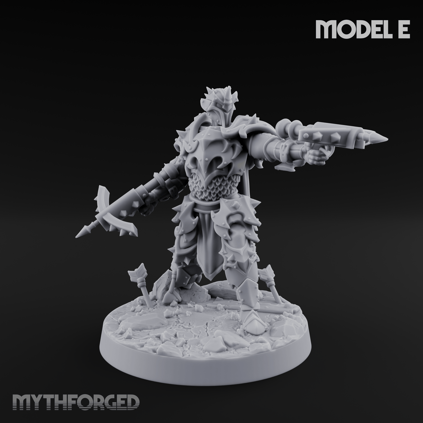Cannon Crowned Sentinels E Miniature for Dungeons and Dragons, Pathfinder or other TTRPGs