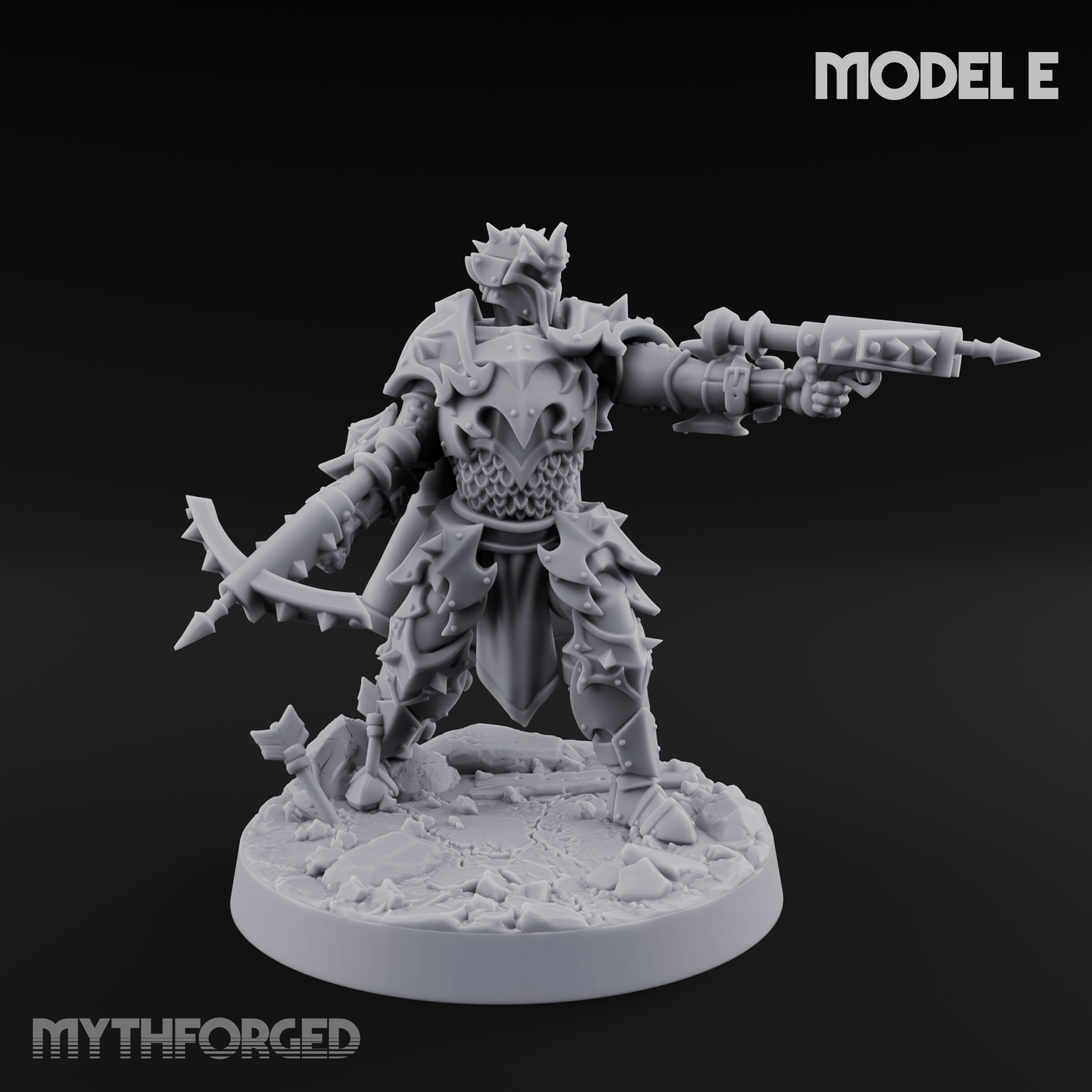Cannon Crowned Sentinels E Miniature for Dungeons and Dragons, Pathfinder or other TTRPGs