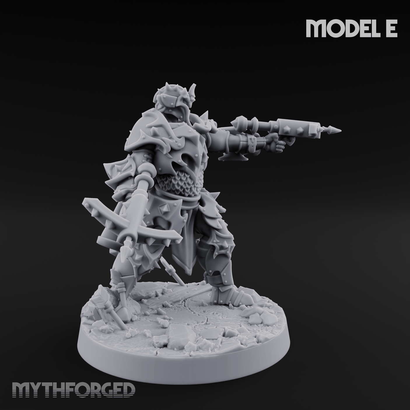 Cannon Crowned Sentinels E Miniature for Dungeons and Dragons, Pathfinder or other TTRPGs