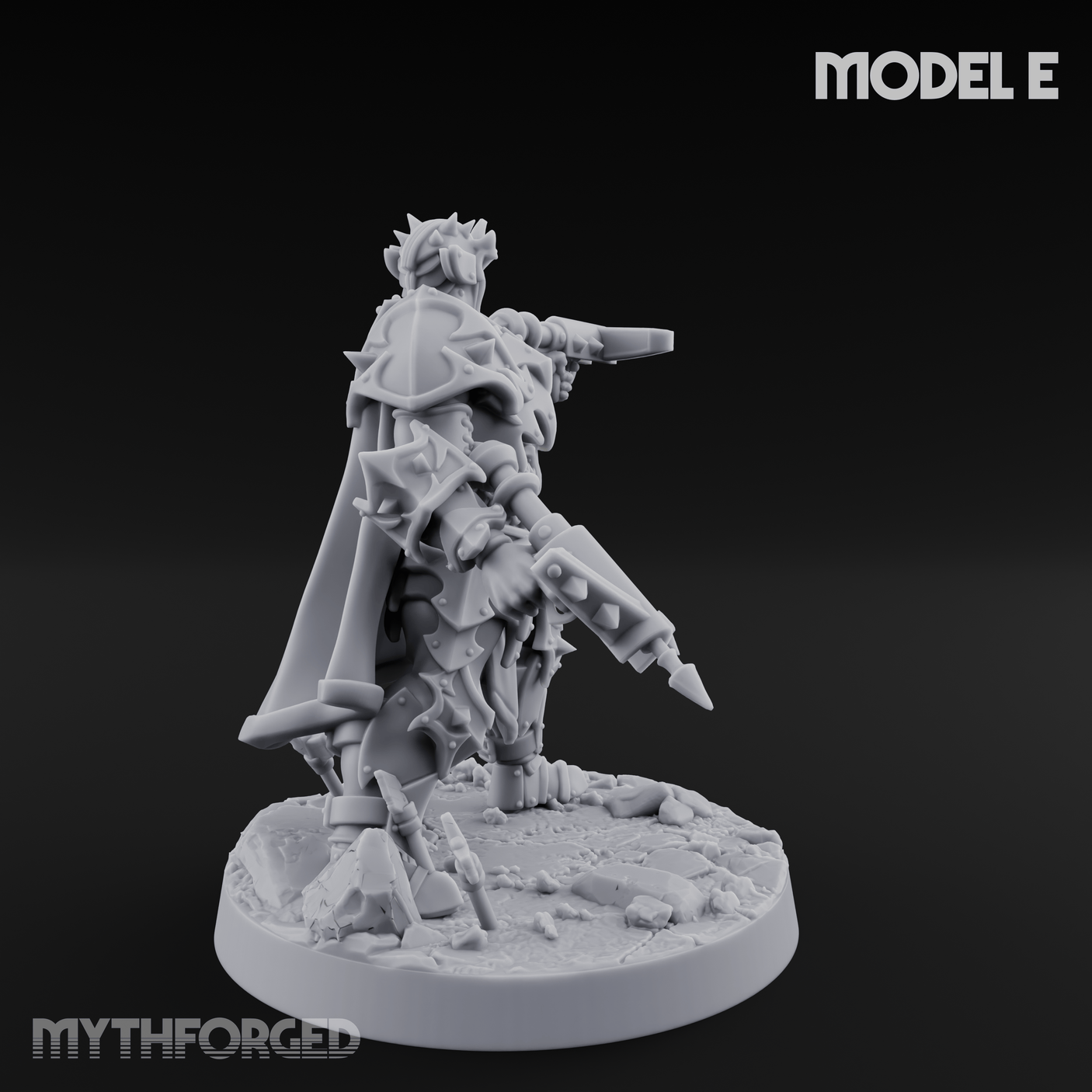 Cannon Crowned Sentinels E Miniature for Dungeons and Dragons, Pathfinder or other TTRPGs