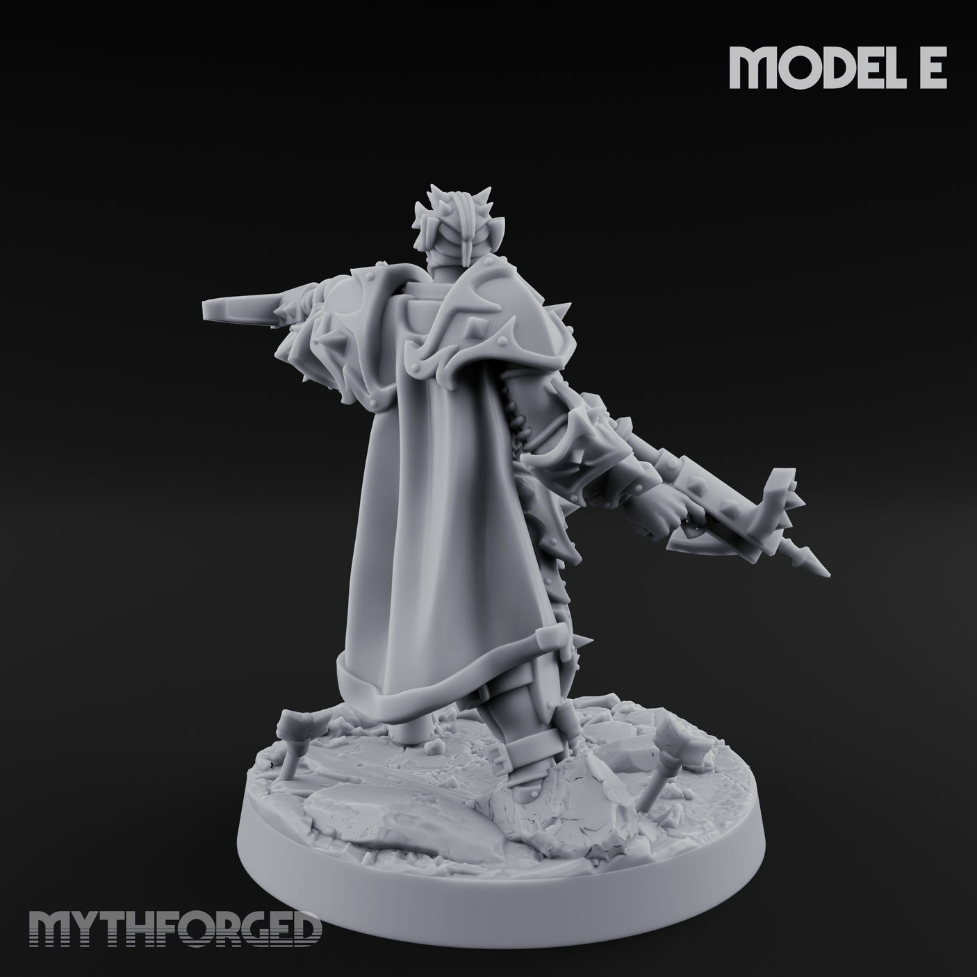 Cannon Crowned Sentinels E Miniature for Dungeons and Dragons, Pathfinder or other TTRPGs
