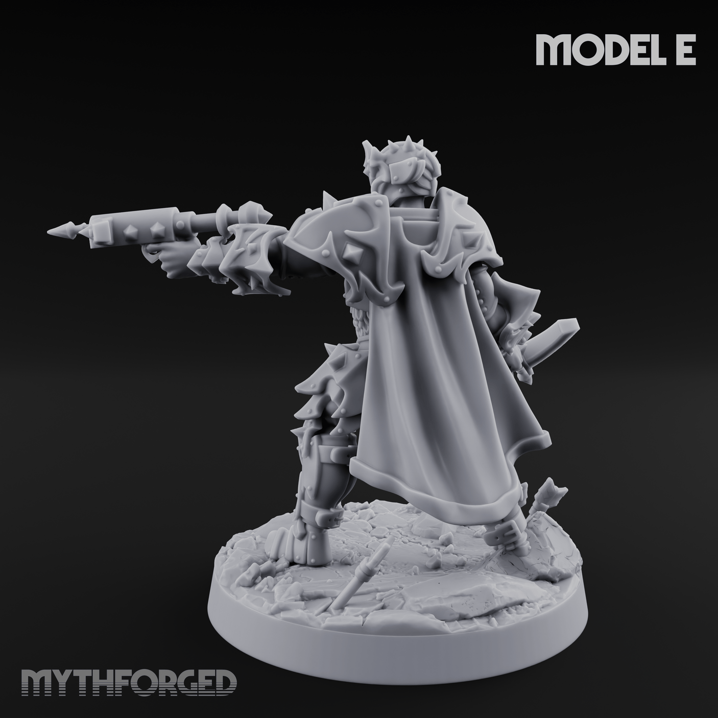 Cannon Crowned Sentinels E Miniature for Dungeons and Dragons, Pathfinder or other TTRPGs