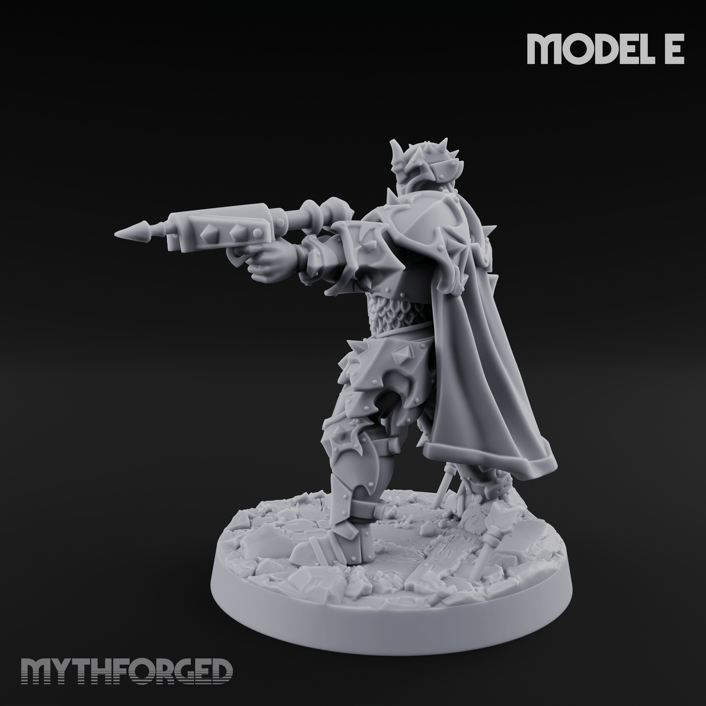 Cannon Crowned Sentinels E Miniature for Dungeons and Dragons, Pathfinder or other TTRPGs