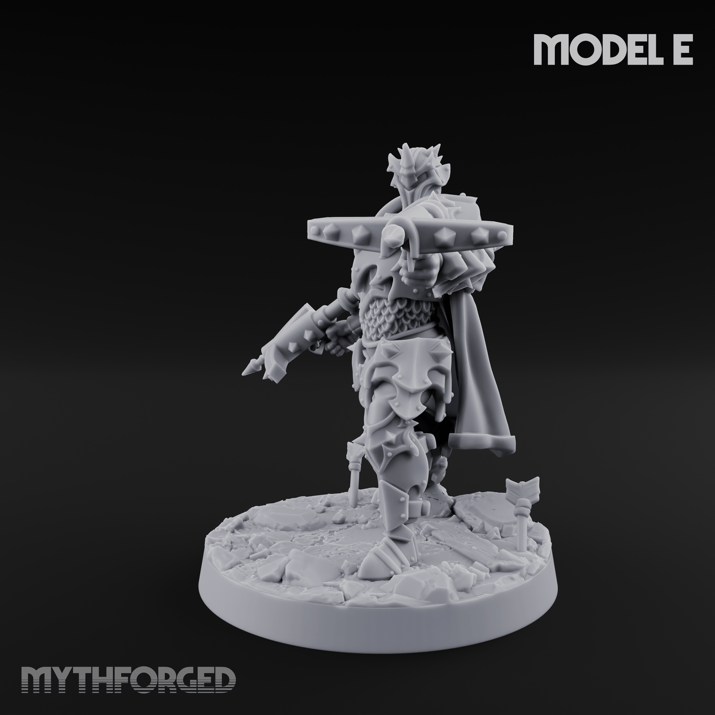 Cannon Crowned Sentinels E Miniature for Dungeons and Dragons, Pathfinder or other TTRPGs