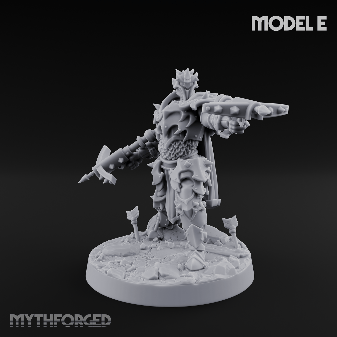 Cannon Crowned Sentinels E Miniature for Dungeons and Dragons, Pathfinder or other TTRPGs