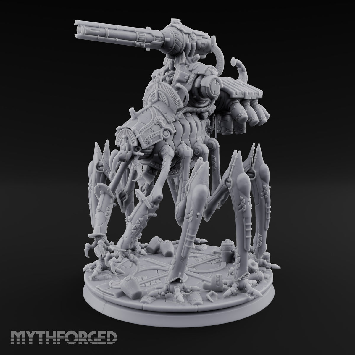 Eight Legs, One Ending Retriever Spider-Legged Construct — Cannon