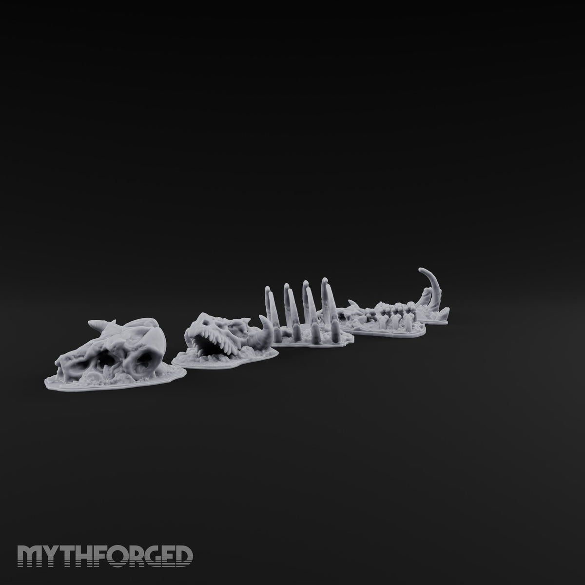 Picked Over and Proud Dragon Skeleton Remains