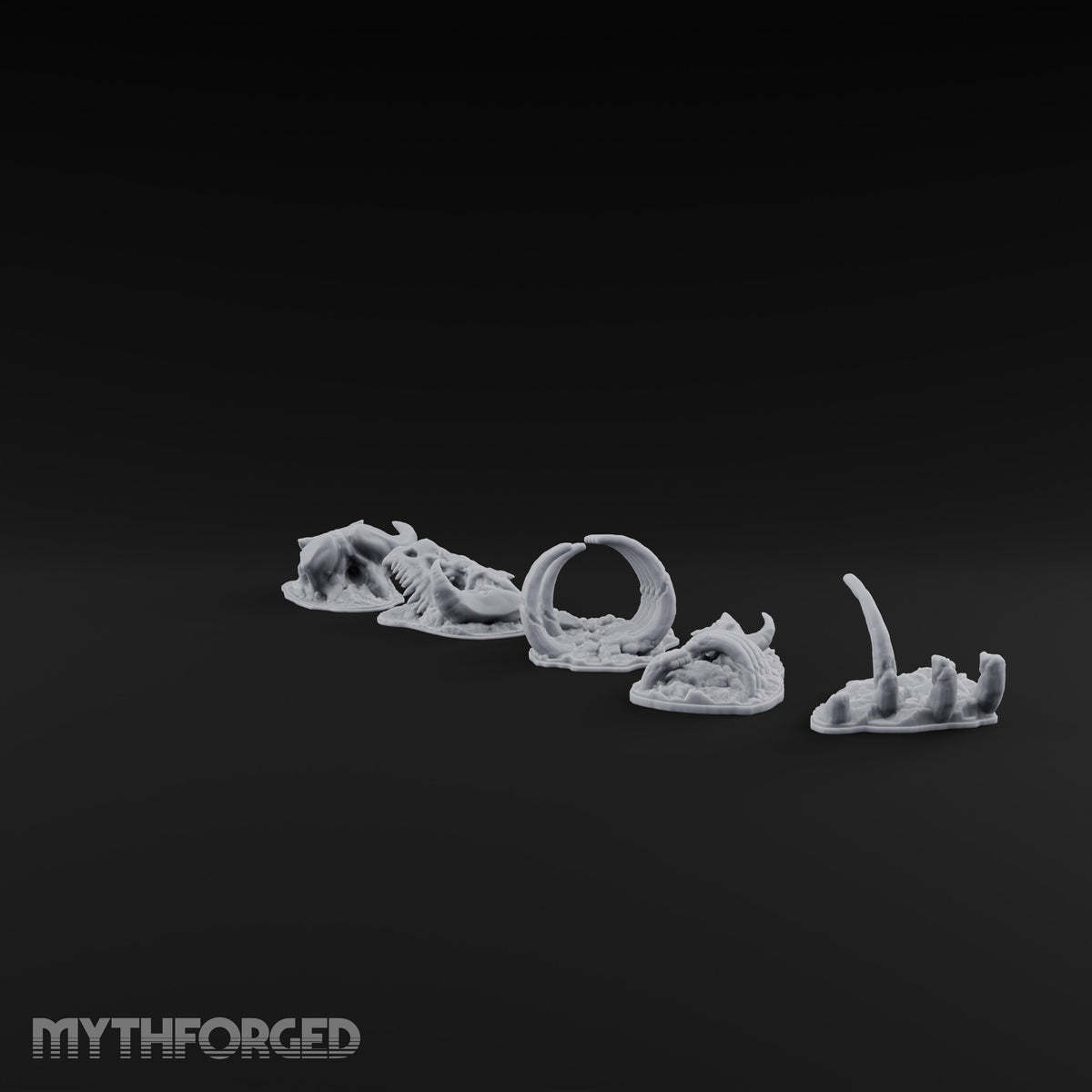 Picked Over and Proud Dragon Skeleton Remains