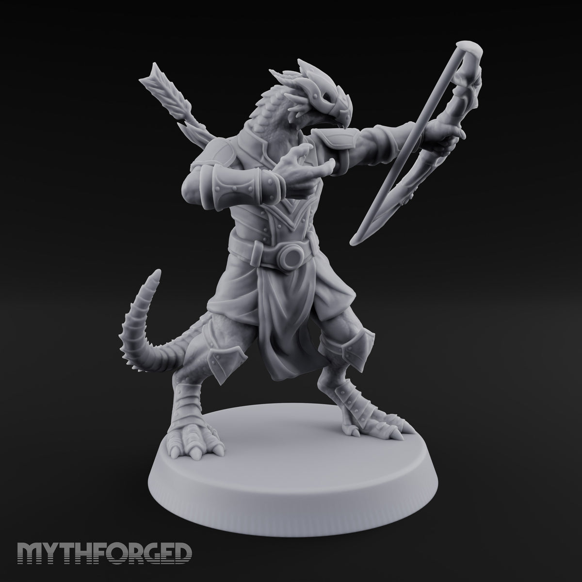 Crests Up, Tails Out Dragonborn Archers — A