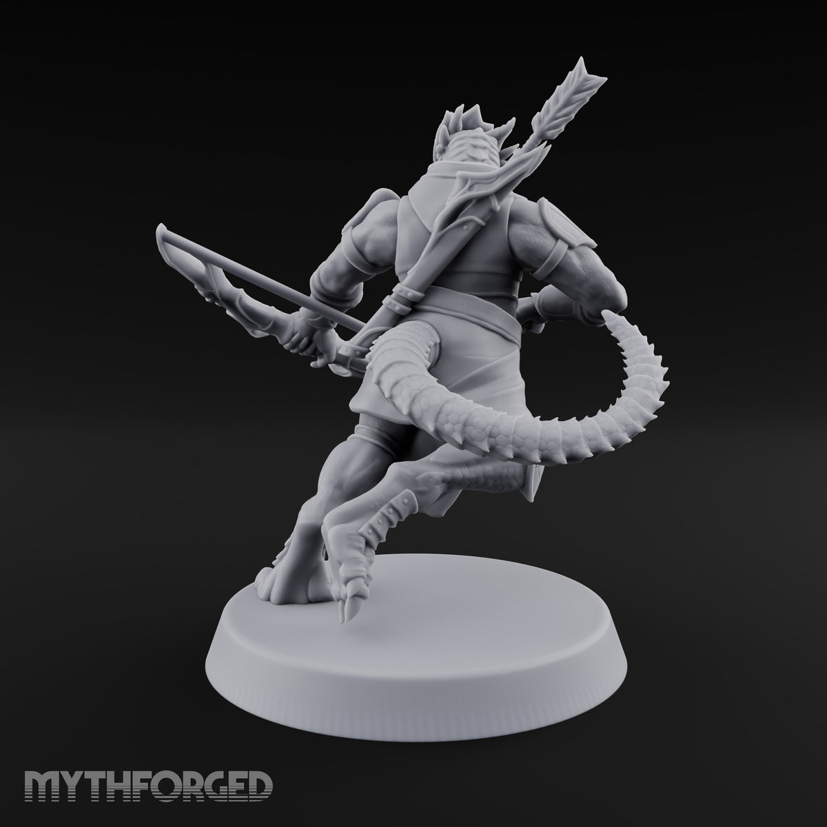 Crests Up, Tails Out Dragonborn Archer C
