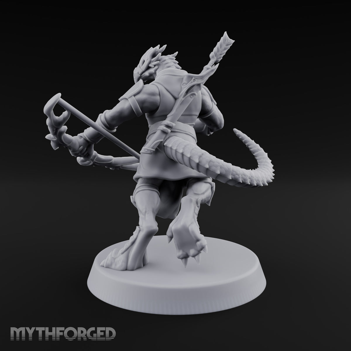 Crests Up, Tails Out Dragonborn Archer C