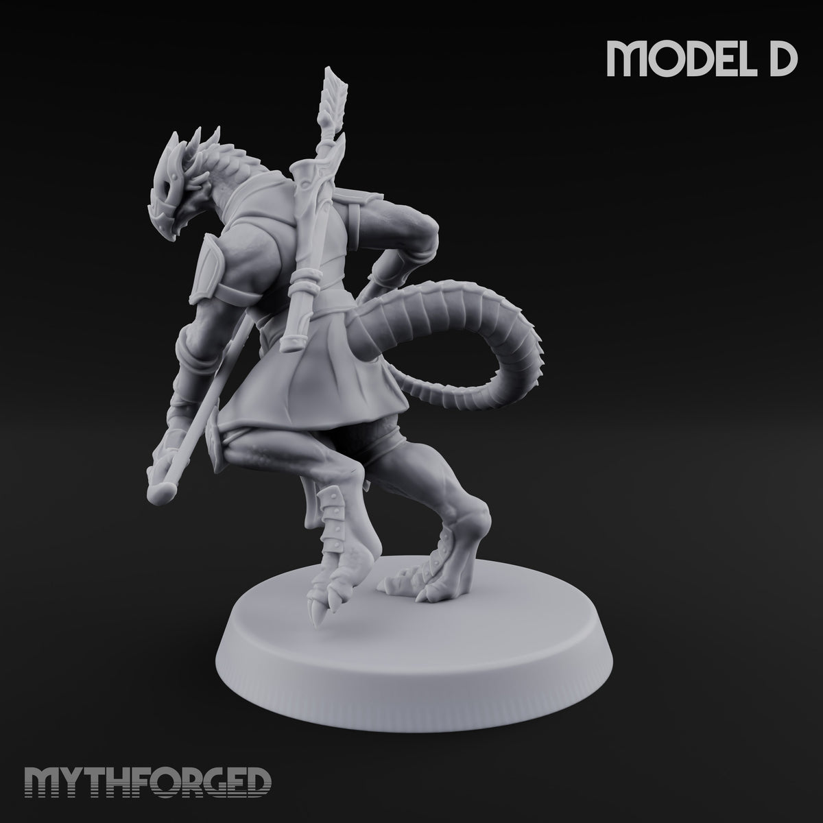 Crests Up, Tails Out Dragonborn Archers — D