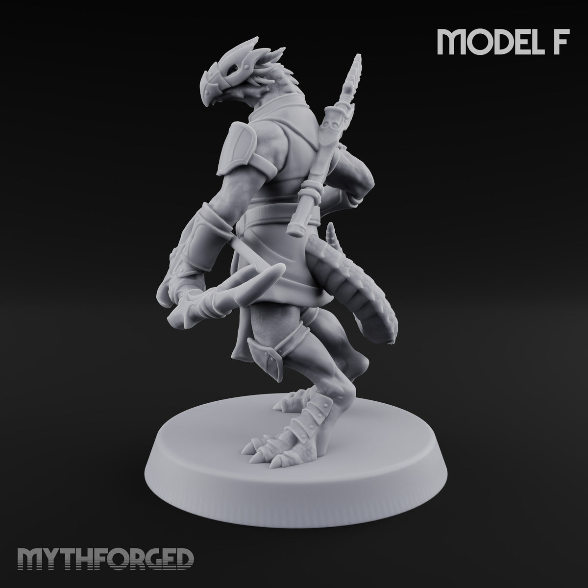 Crests Up, Tails Out Dragonborn Archers — F