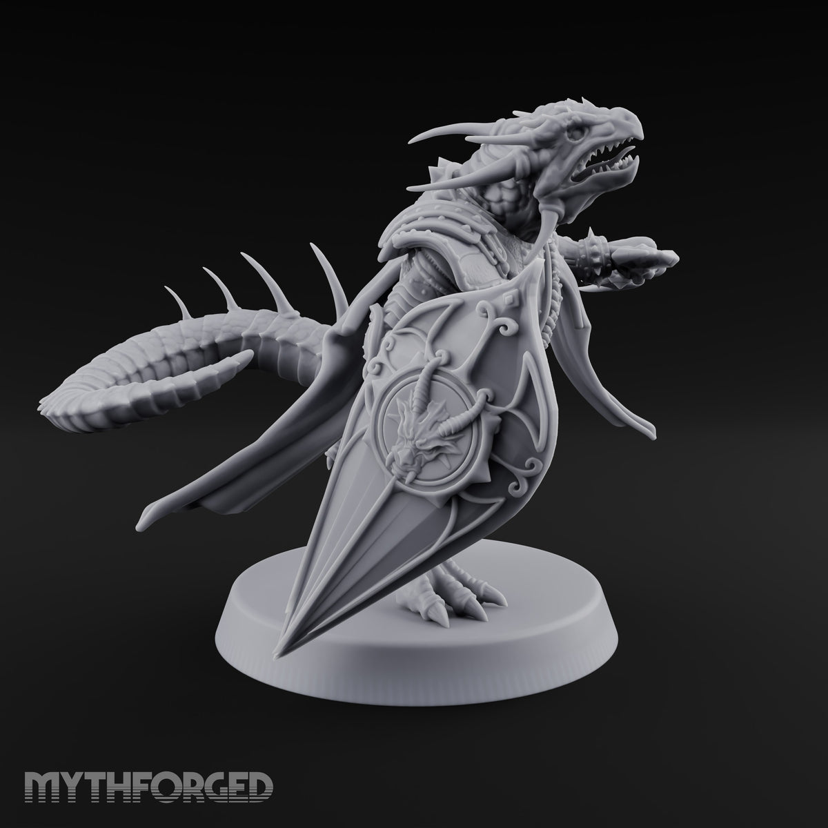 Wall of Shield Dragonborn Champion