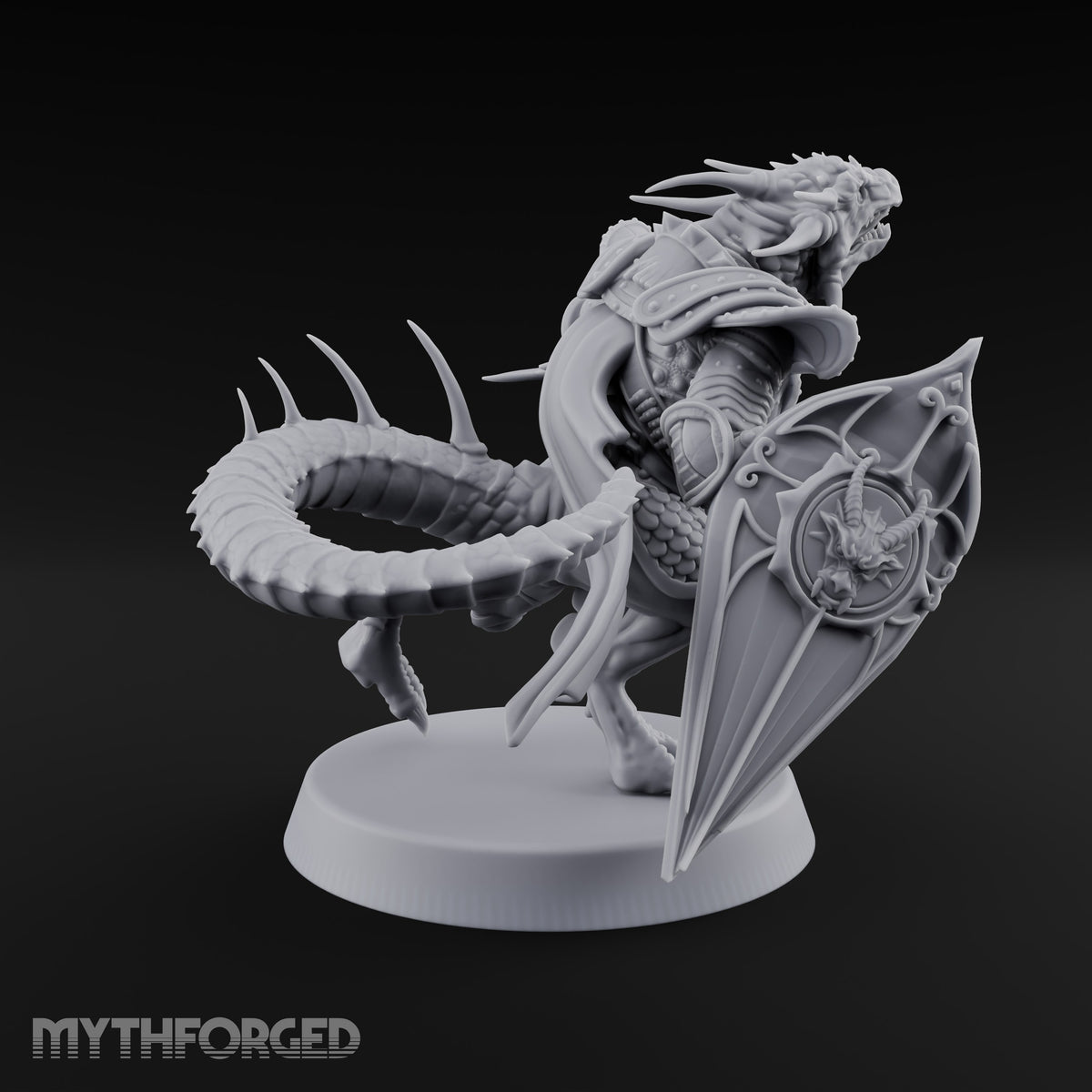 Wall of Shield Dragonborn Champion