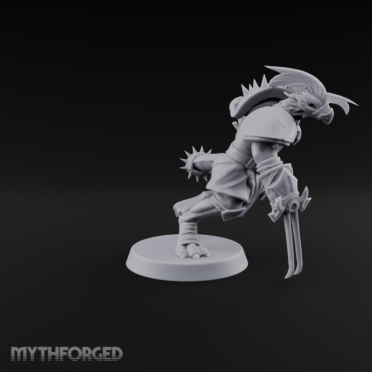 Spiked Shields, Twin Claws Dragonborn Reaver B