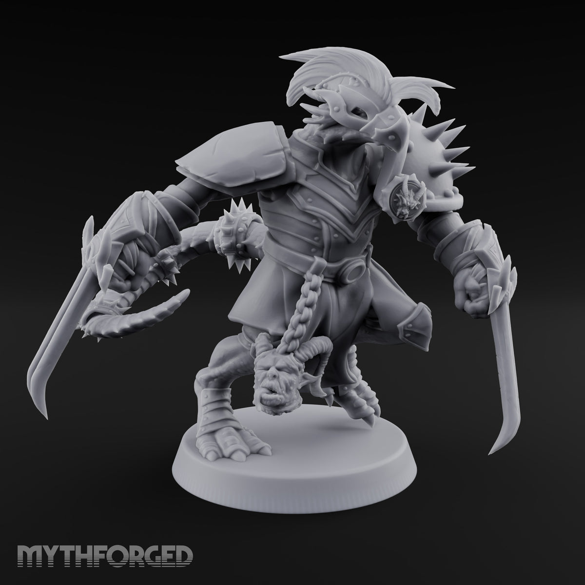 Spiked Shields, Twin Claws Dragonborn Reaver D
