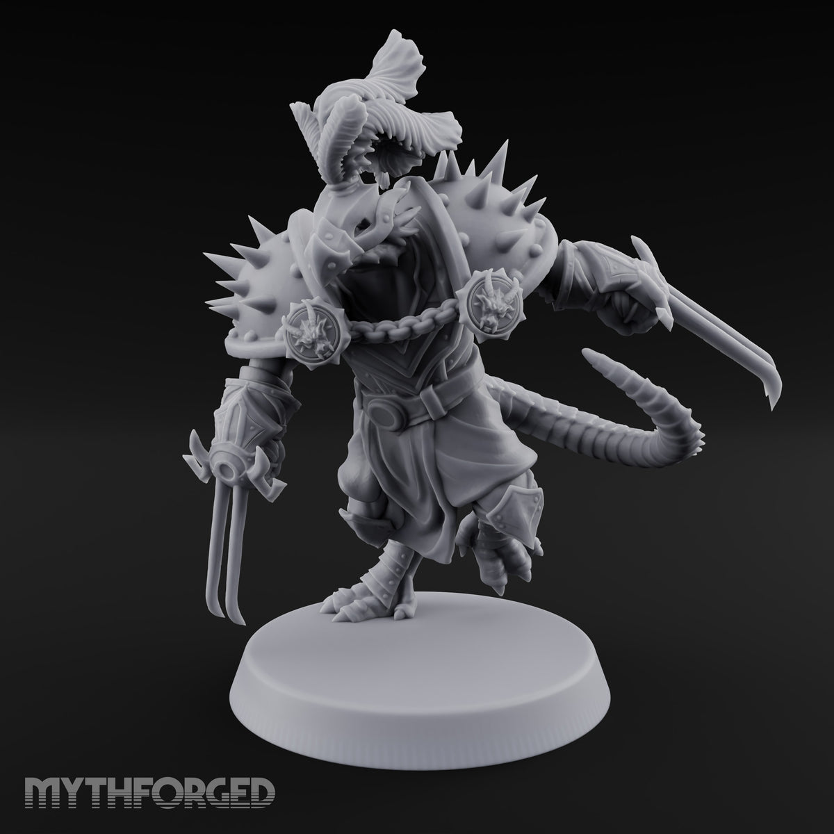 Pauldrons Like Pincushions Dragonborn Reaver Leader