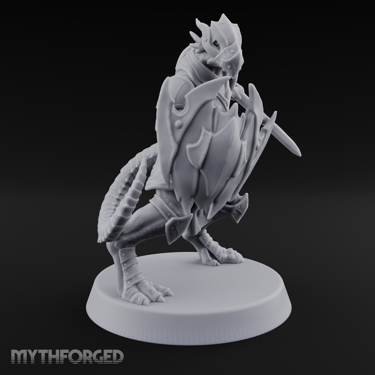 Scales Rattle, Shields Rise Dragonborn Swordsmen — A