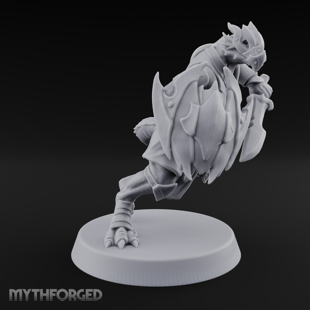 Scales Rattle, Shields Rise Dragonborn Swordsmen — E