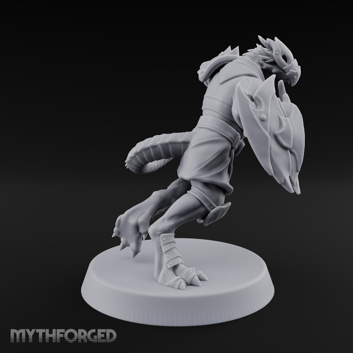 Scales Rattle, Shields Rise Dragonborn Swordsman E