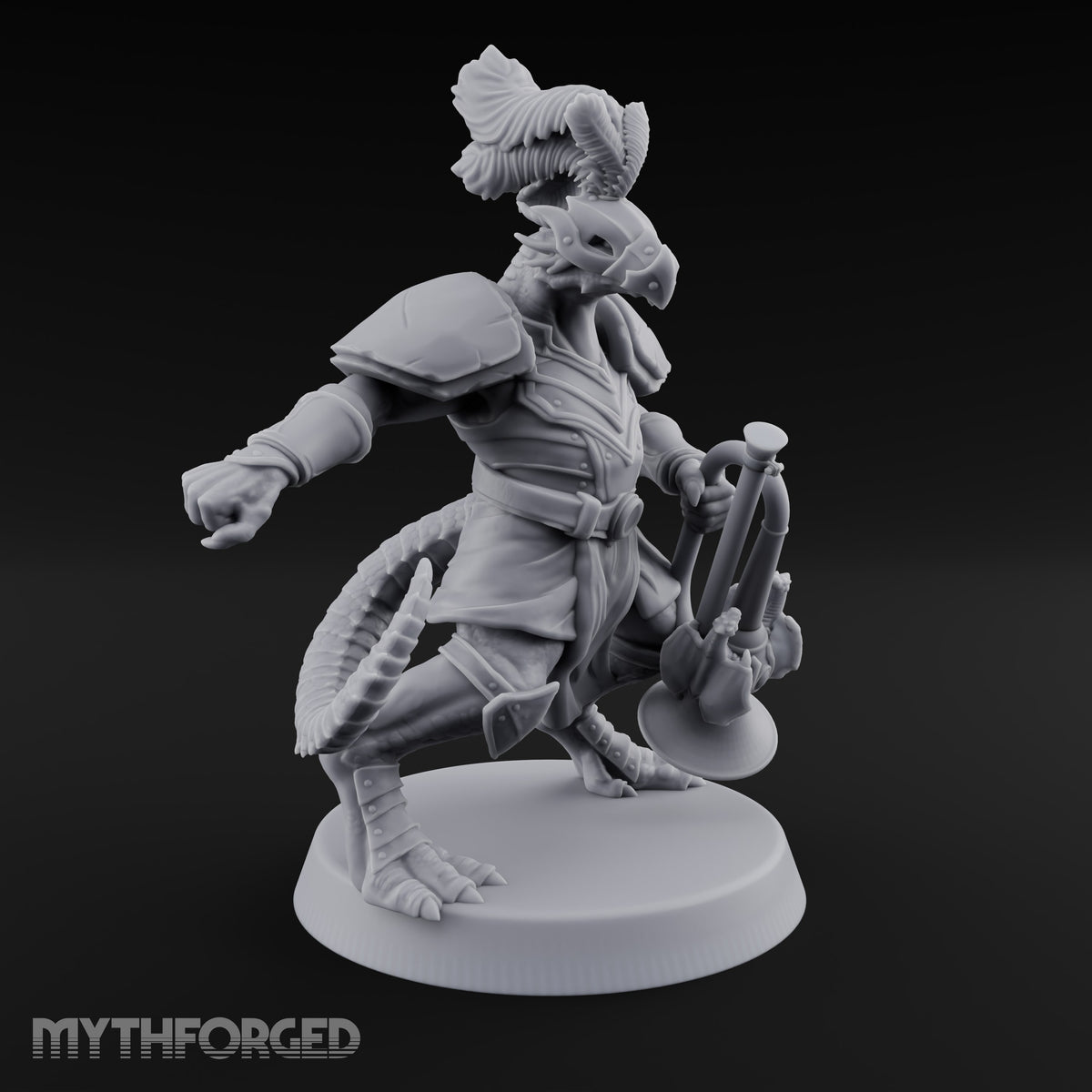 Brass Section Brings the Tail Dragonborn Trumpeter