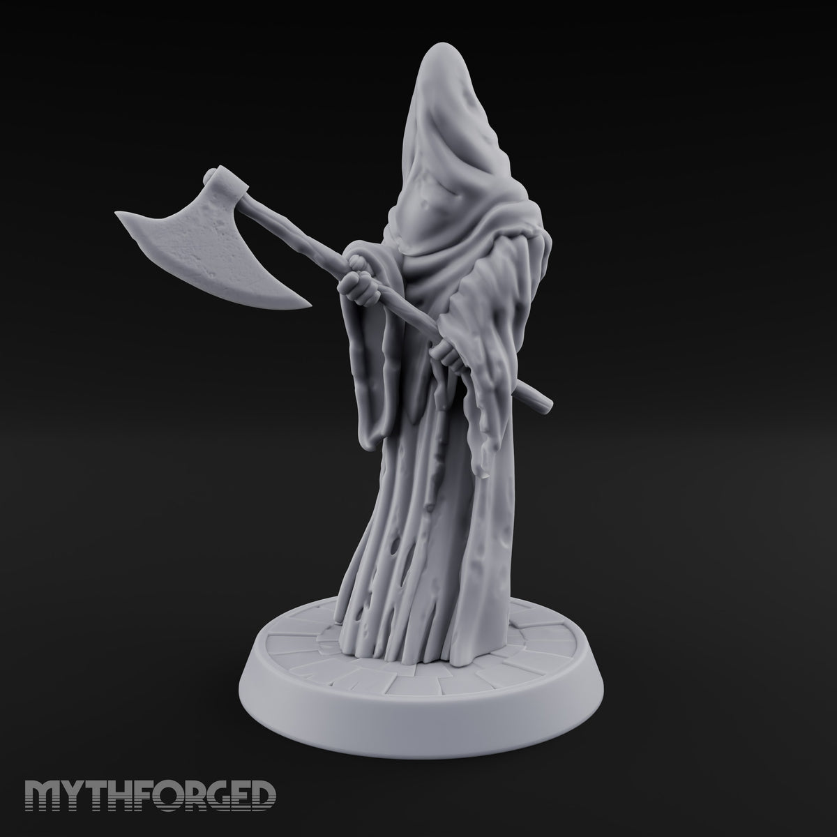 Executioner's Hood Stays Up Wraith Axe Executioner C