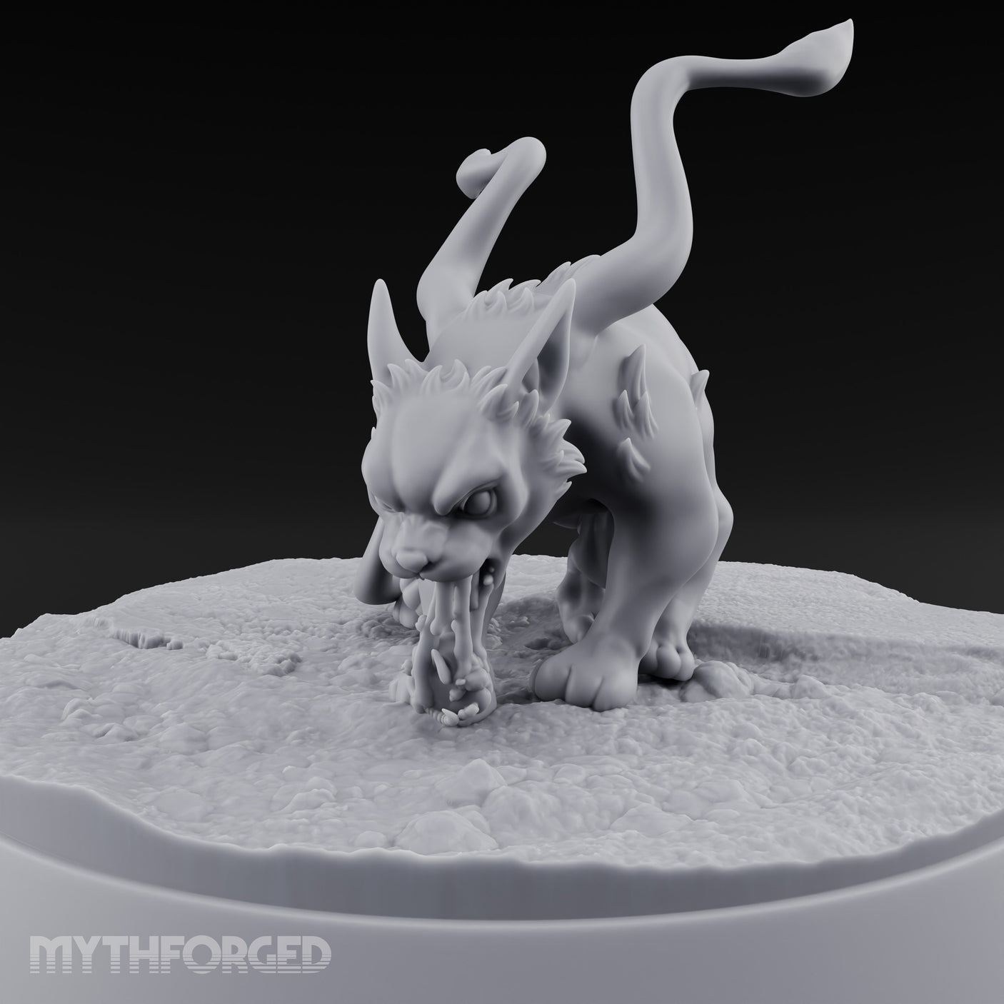 Drool Dripping Prowling Displacer Beast Cub