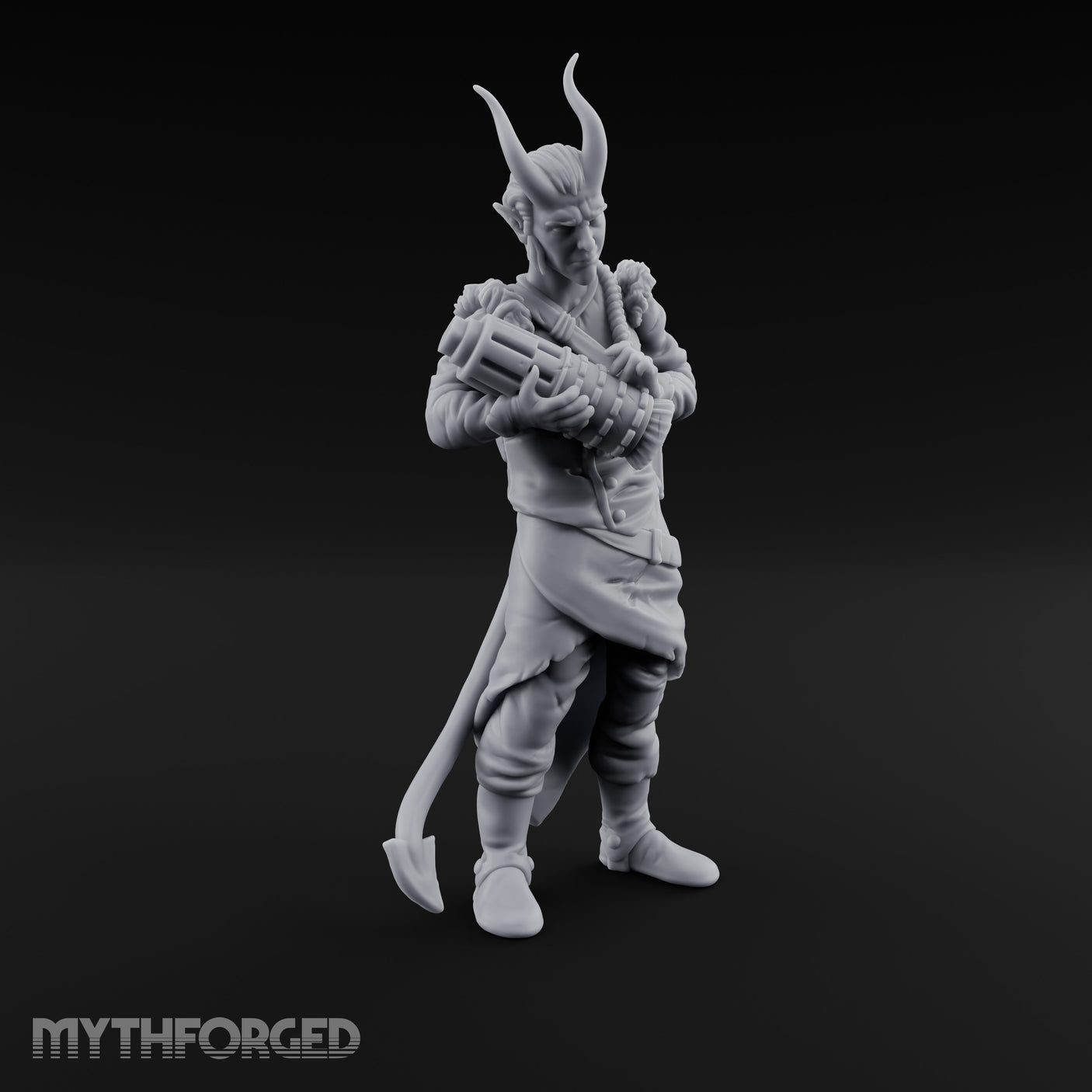 Drum Tapping Tiefling Bard gallery 2