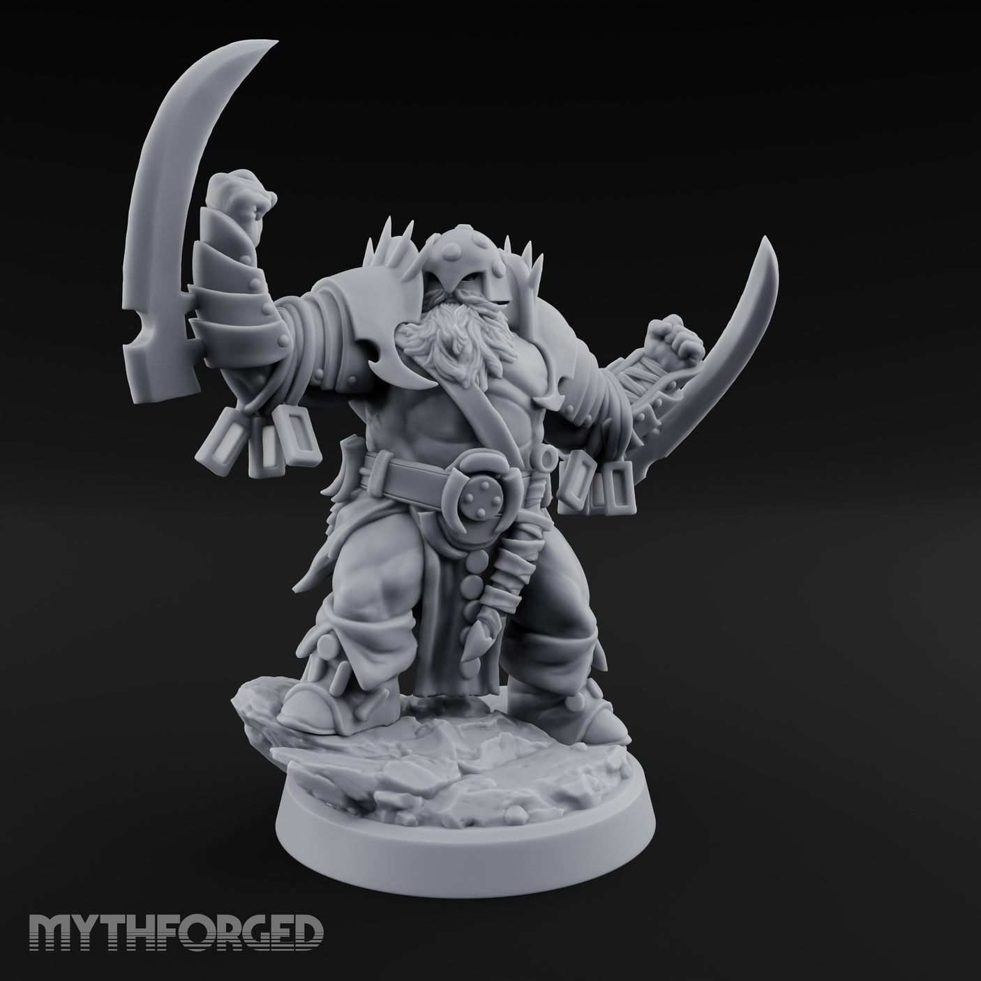 Dual Blade Charging Dwarf Berserker gallery 2