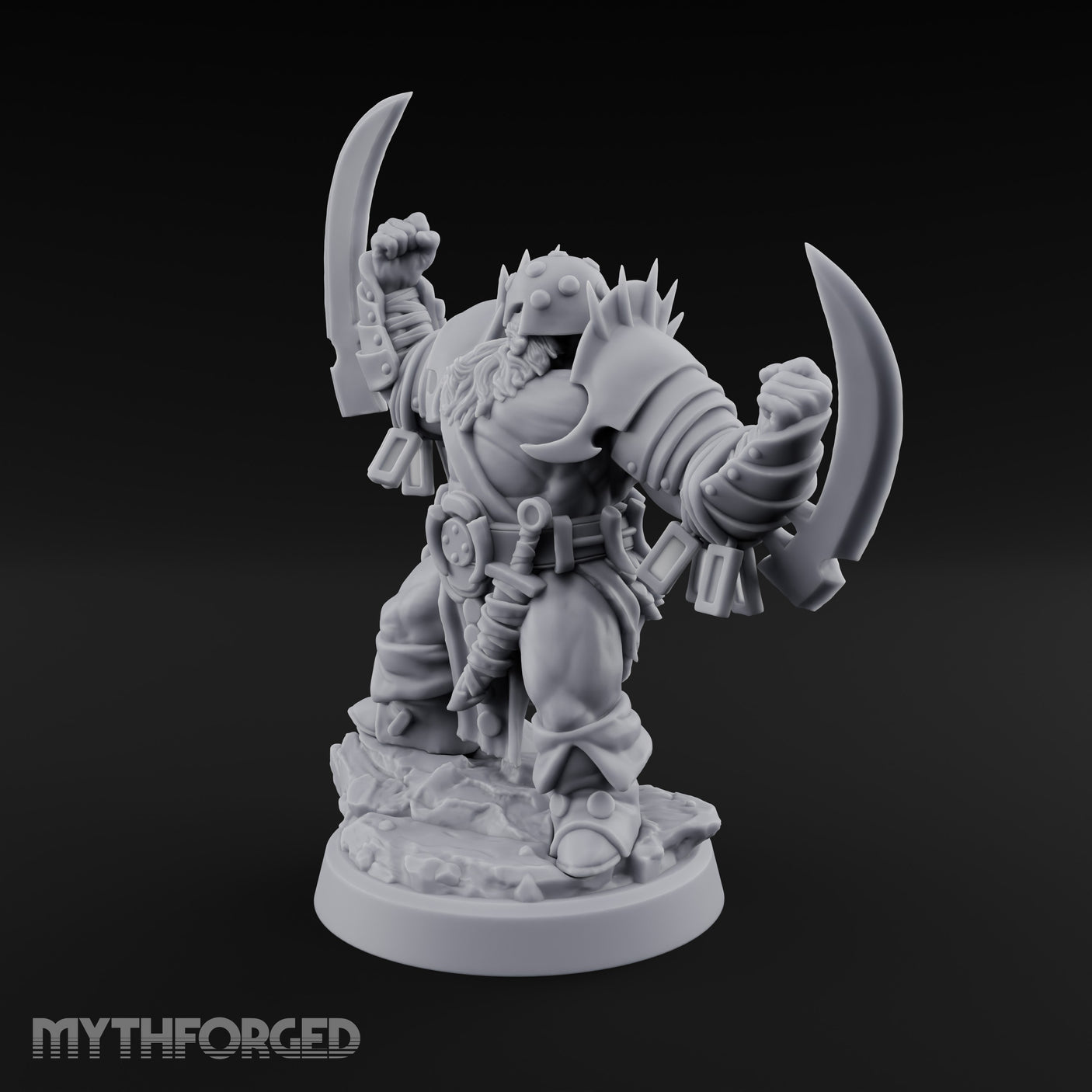 Dual Blade Charging Dwarf Berserker gallery 8