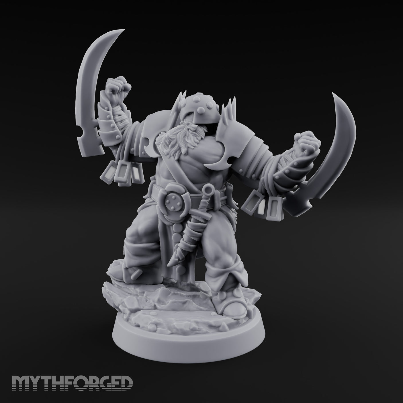 Dual Blade Charging Dwarf Berserker gallery 9