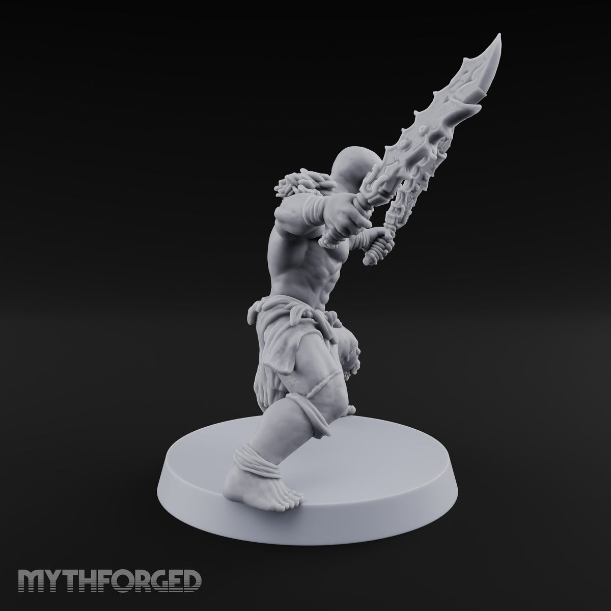 Slipped the Collar Orc Dual-Blade Warriors — B