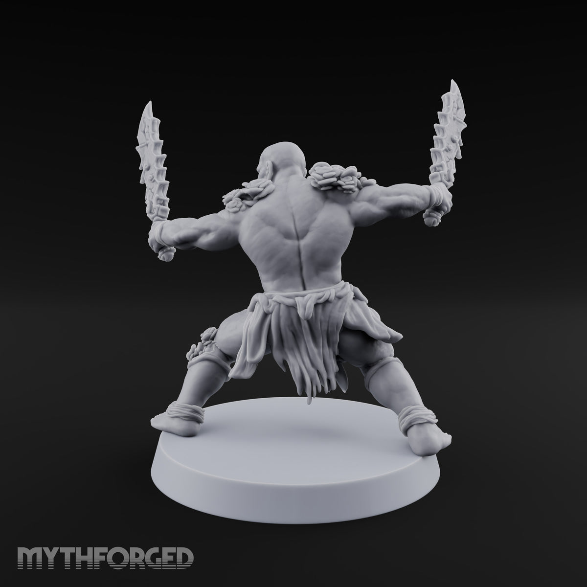 Slipped the Collar Orc Dual-Blade Warrior B