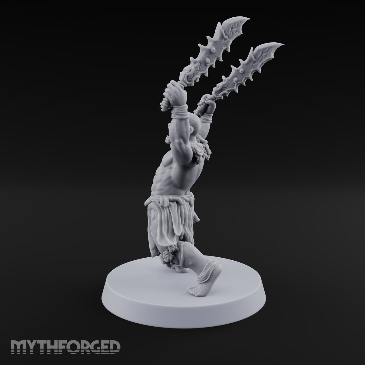 Slipped the Collar Orc Dual-Blade Warrior C