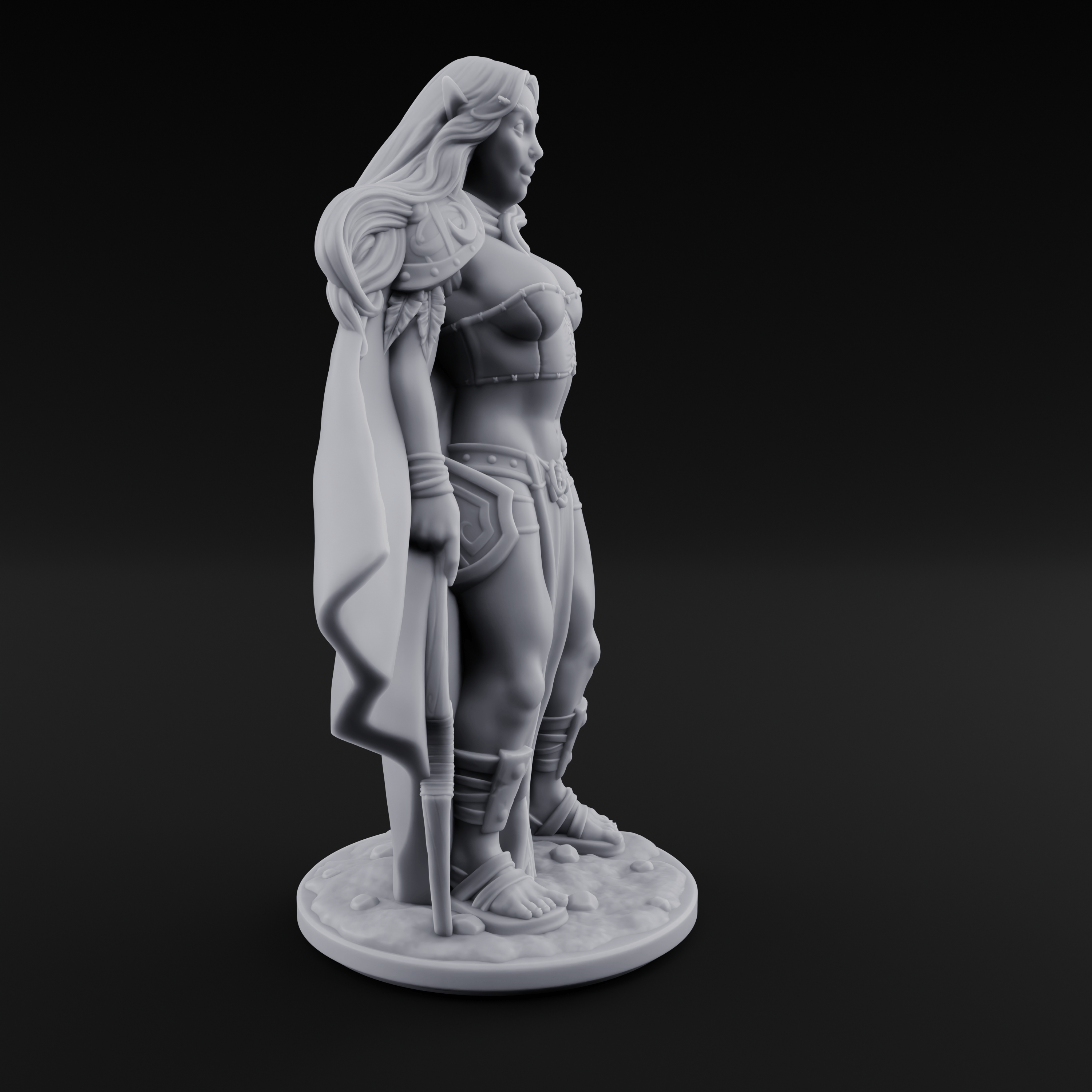 Cape Swishing Elf Ranger A