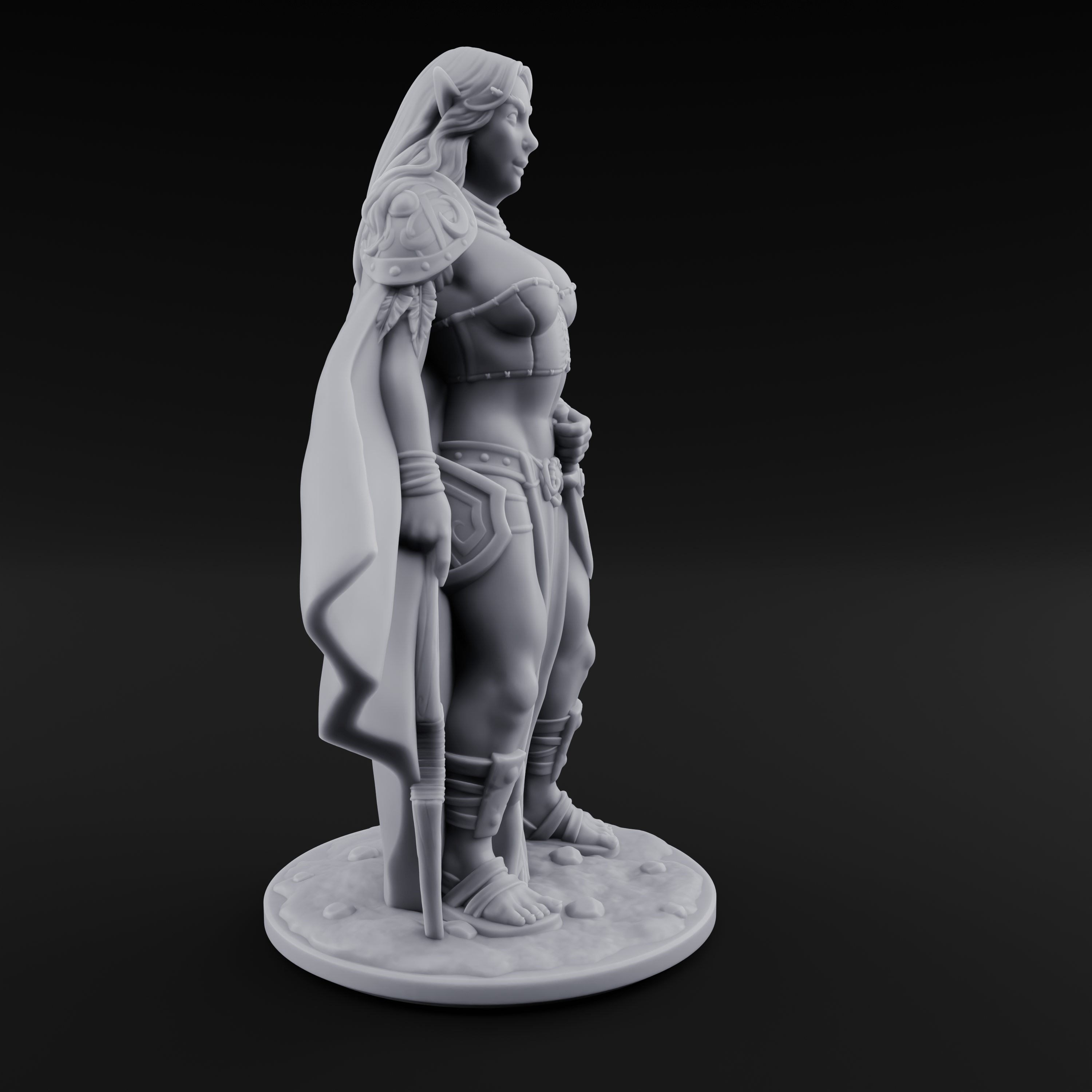 Cape Swishing Elf Ranger B