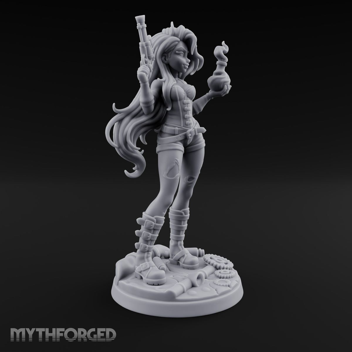 Wink First, Then the Flash Human Alchemist Gunslinger
