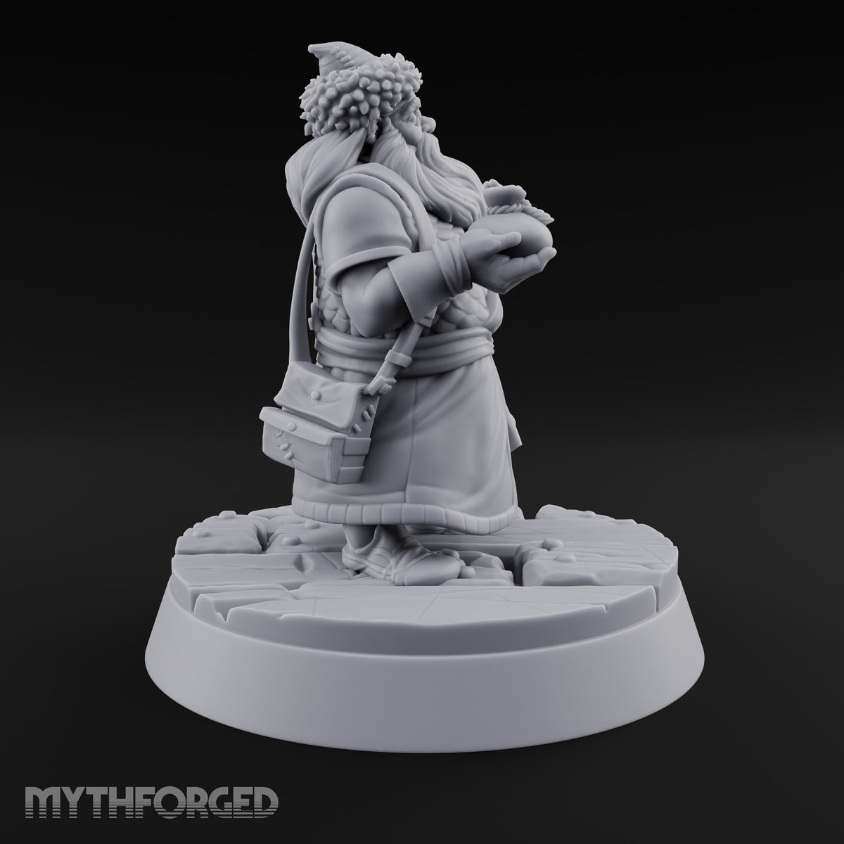 Counts Coins, Not Compliments Dwarf Customer