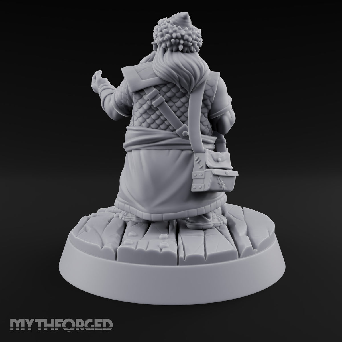 Counts Coins, Not Compliments Dwarf Customer