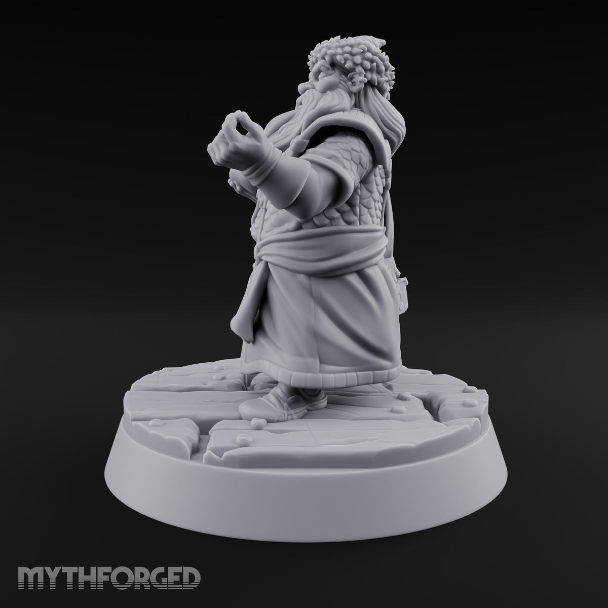 Counts Coins, Not Compliments Dwarf Customer